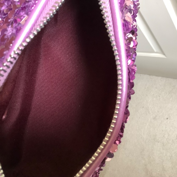 Coach Nolita Sequence Leather Barrel Small Bag Silver/ Lilac - Picture 13 of 16